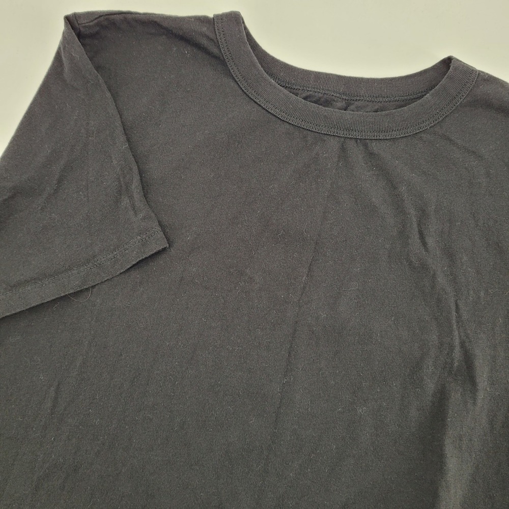 Old Navy Everywear Womens XL Casual Black Short Sleeve Cotton Crew Neck T-Shirt
